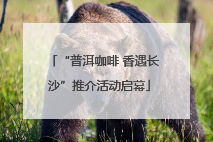 “普洱咖啡 香遇长沙”推介活动启幕