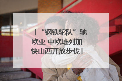 “钢铁驼队”驰欧亚 中欧班列加快山西开放步伐