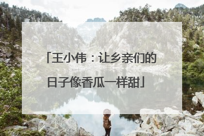 王小伟：让乡亲们的日子像香瓜一样甜