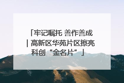 牢记嘱托 善作善成｜高新区华苑片区擦亮科创“金名片”