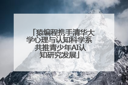 猿编程携手清华大学心理与认知科学系 共推青少年AI认知研究发展