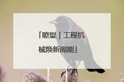 瞭望｜工程机械焕新周期