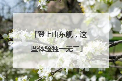 登上山东舰，这些体验独一无二
