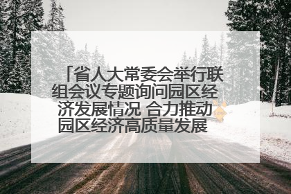 省人大常委会举行联组会议专题询问园区经济发展情况 合力推动园区经济高质量发展 王宁主持会议并讲话 王予波带队到会应询