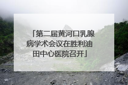第二届黄河口乳腺病学术会议在胜利油田中心医院召开