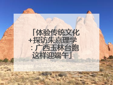 体验传统文化+探访朱熹理学：广西玉林台胞这样迎端午