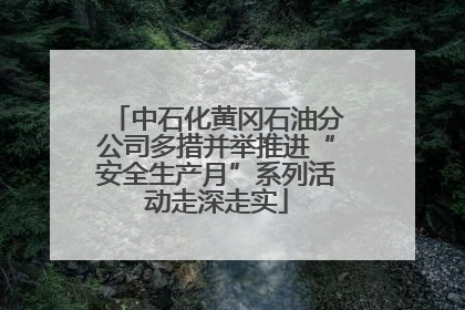 中石化黄冈石油分公司多措并举推进“安全生产月”系列活动走深走实