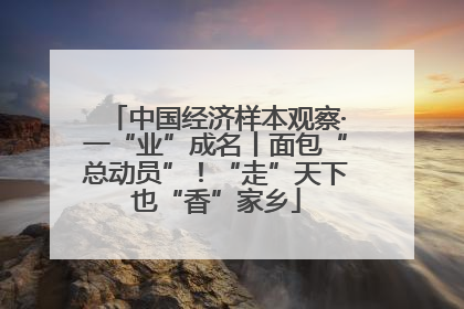 中国经济样本观察·一“业”成名丨面包“总动员”！“走”天下也“香”家乡