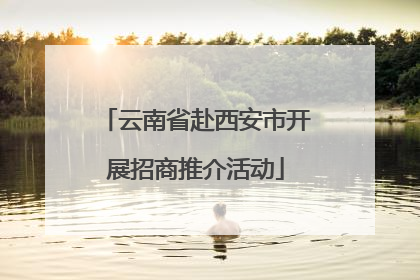云南省赴西安市开展招商推介活动