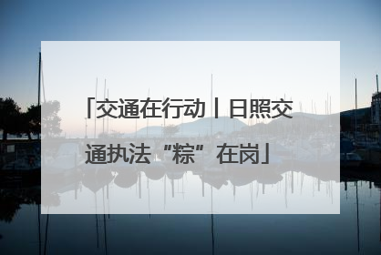 交通在行动丨日照交通执法“粽”在岗