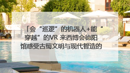 会“巡逻”的机器人+能“穿越”的VR 来西博会德阳馆感受古蜀文明与现代智造的时空对话｜西博视界