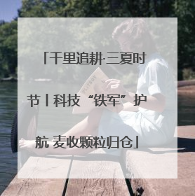 千里追耕·三夏时节丨科技“铁军”护航 麦收颗粒归仓