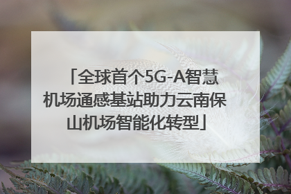 全球首个5G-A智慧机场通感基站助力云南保山机场智能化转型