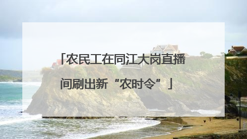 农民工在同江大岗直播间刷出新“农时令”