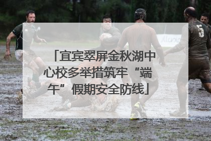 宜宾翠屏金秋湖中心校多举措筑牢“端午”假期安全防线
