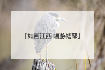 如画江西 唱游赣鄱