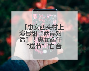 惠安西头村上演最甜“两岸对话”！惠女端午“送节”忙 台湾乡亲包粽乐
