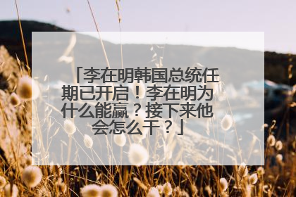 李在明韩国总统任期已开启！李在明为什么能赢？接下来他会怎么干？