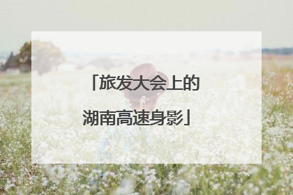 旅发大会上的湖南高速身影