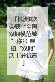 株洲8次荣获“全国双拥模范城”称号 厚植“双拥”沃土谱新篇