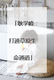 耿学峰：打通草原生命通道