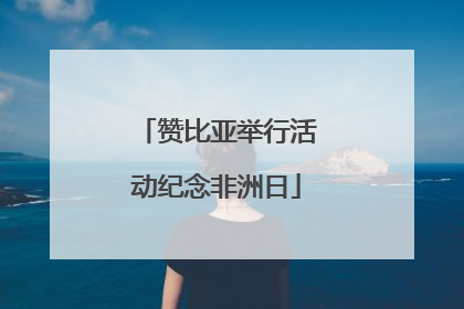 赞比亚举行活动纪念非洲日