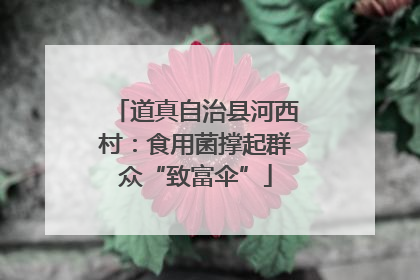 道真自治县河西村：食用菌撑起群众“致富伞”