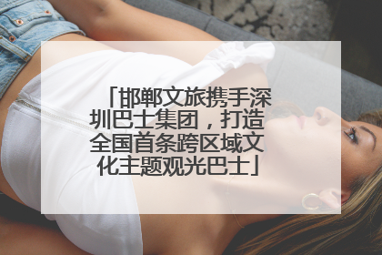 邯郸文旅携手深圳巴士集团，打造全国首条跨区域文化主题观光巴士