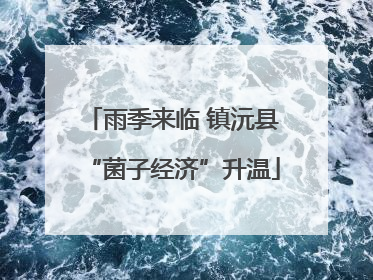 雨季来临 镇沅县“菌子经济”升温