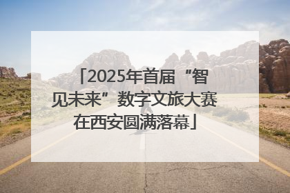 2025年首届“智见未来”数字文旅大赛在西安圆满落幕