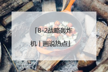 B-2战略轰炸机丨画说热点